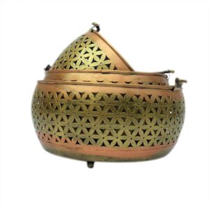 Handcrafted Iron perforated basket