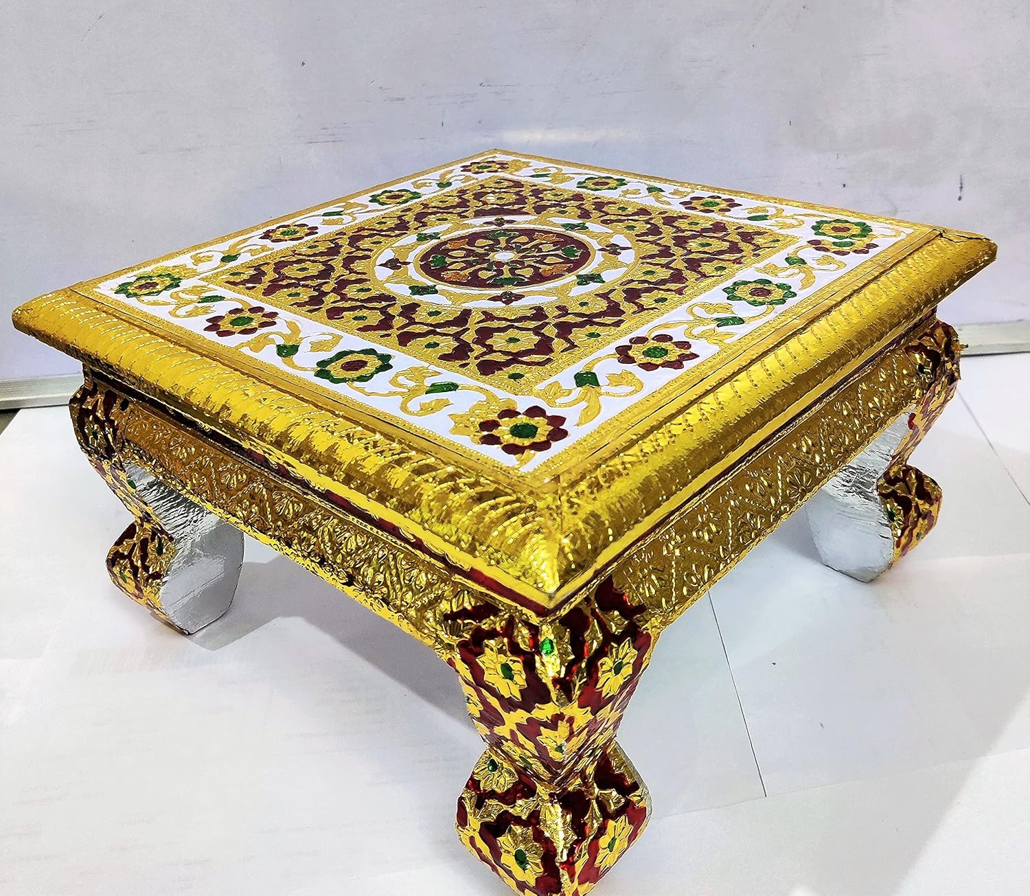 rajasthani meenakari Chowki