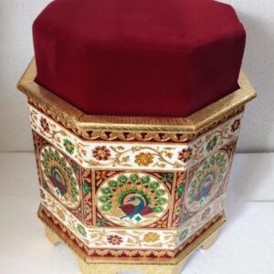 Rajasthani handicraft meenakari mudda