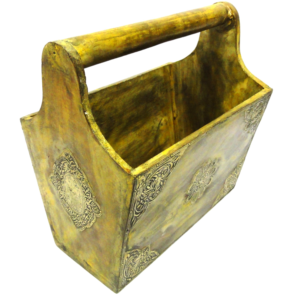 Wooden Magazine Holder